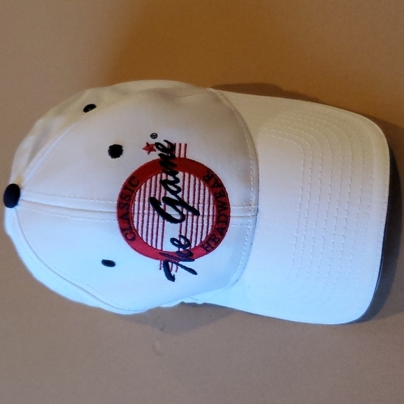 The Game Classic Headwear white ball cap. One size, adjustable - Picture 2 of 8
